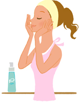 水分が蒸発しやすい状態になっていることが考えられるので、レベル1同様、洗顔後のすばやい水分補給に加え、水分をしっかりと閉じ込めるために保湿に油分の多いアイテムをプラスすることがポイントです。