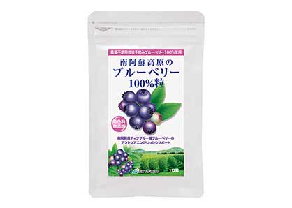 南阿蘇高原ブルーベリー100%粒（112粒）