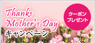 Thanks　Mother's　Day キャンペーン