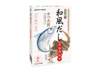 【10％オフ】四季彩々・和風だし【食塩無添加】（3.5g×30袋）